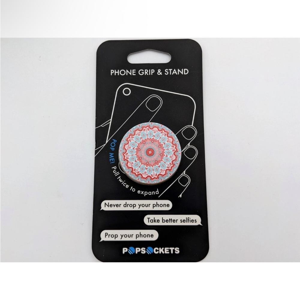 Popsocket Aztec Mandala Red Grip Stand - Picture 7 of 7